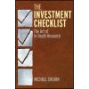 Investment Checklist - The Art of In-Depth Research