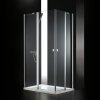 AQUATEK GLASS R34 120 x 90cm sprchový kút obdĺžnikový, profil chróm - sklo frost (63)