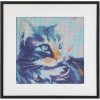 Grafix Diamantový obrázok Mačka 30 x 30 cm