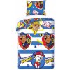 Halantex Obliečky Paw Patrol modré Bavlna 140x200 70x90