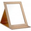 Kozmetické zrkadlo so stojanom Sibel Easel Champagne Gold - 18 x 24,5 cm, zlaté