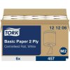 Tork Papierové utierky v rolke so stred. odvíjaním 2-vrstv. TORK Universal M2 (6ks)