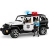 Bruder Jeep Wrangler Rubicon Policie