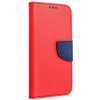 Diárové puzdro na Xiaomi Redmi Note 10 Pro Fancy červeno-modré