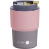 Asobu Mini Pick UP cestovný termohrnček PASTEL PEACH ORANGE 350 ml