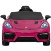 Detské elektrické auto Porsche 718 Spyder RS s panelom MP4 – Ružová