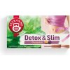 Bylinný čaj s marakujou DETOX & SLIM 20 vrecúšok Teekanne