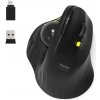 Bezdrôtová ergonomická myš USB-A/C BLACK (3567049007195)