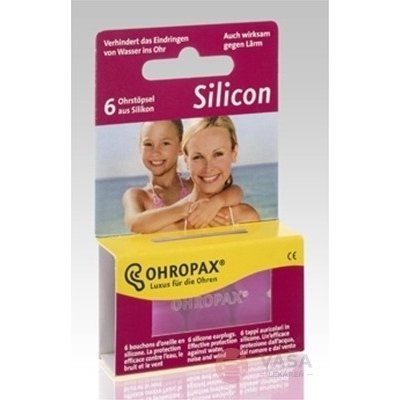 Ohropax Silicon Aqua na plávanie 3 páry