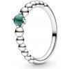 Pandora Strieborný prsteň pre ženy narodené v máji 198867C05 60 mm