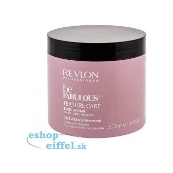 Revlon Be Fabulous Texture Care hydratačná a uhladzujúca maska 500 ml