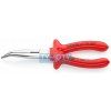 KNIPEX 26 27 200 Polguľaté úzke ploché kliešte s čepieľkami, VDE izolácia nanášaná ponorom