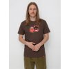 Spitfire Eternal Fill (brown w/red white&black print) M, hnedá