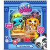 LITTLEST PET SHOP SADA 2 ZVIERATIEK + KÓD