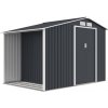 Rojaplast LUKE A-2 domček 195 x 278 x 191 cm tmavosivá