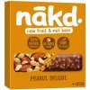 NAKD Peanut delight raw tyčinky z ovocia a arašidov 4 x 35 g