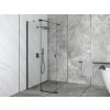 Besco VAYO black - walk-in sprchová zástena 100x200 (VYB-100-200C)