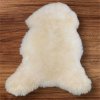 Luxusná biela ovčia kožušina 130x80cm