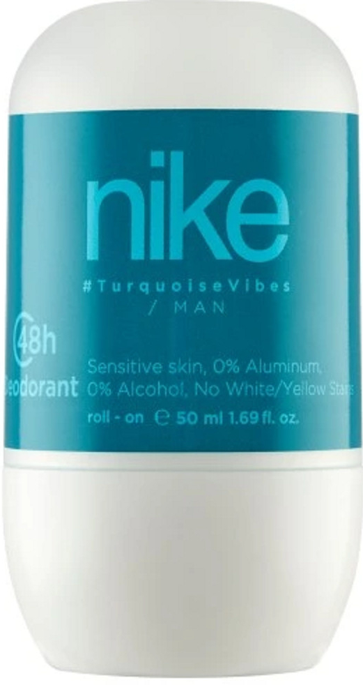 Nike Turquoise Vibes Man deodorant roll-on pre mužov 50 ml