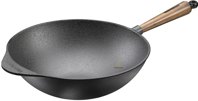 Skeppshult Liatinový wok s orechovou rúčkou 32 cm od 195 € - Heureka.sk