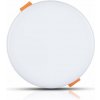 Mini LED panel okrúhly PRO 18W, 3000K, 1350lm, VT-619RD (V-TAC)