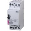 Stýkač modulárny RD 25-22-R-24V AC/DC 2NO+2NC tichý s funkciou ON-OFF-AUTO (ETI)