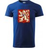 Znak ČSR - Československá republika (1948–1960) - Tričko extra veľké (5-8XL) - 5XL ( Kráľovská modrá )