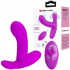 Pretty Love Vibrator Geri Super Power Dual Stimulator Purple