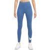 Dámske športové legíny s vysokým pásom Nike SPORTSWEAR CLASSICS W modré DV7795-402 - XS