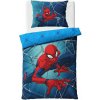 Jerry Fabrics Bavlněné obliečky 140x200 + 70x90 cm - Spider-man Vracia úder
