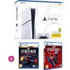 PlayStation 5 (Slim) + Marvel's Spider-Man Miles Morales Ultimate Edition + Marvel's Spider-Man 2