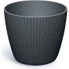 Prosperplast Kvetináč LAMIE ECOWOOD antracitový, variant 38,5 cm