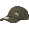 Športová šiltovka Puma, ESSENTIALS RUNNING CAP khaki,biela adult