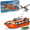 LEGO® City 60504 Záchranný čln pobrežnej hliadky a vrtuľník