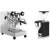 Lelit MaraX3 PL62X3, stainless steel + Rocket Espresso GIANNINO, black/chrome