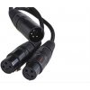 ADL Furutech iHP-4M3 Adaptor (Špičková redukcia pre symetricky zapojené slúchadlá, 2x XLR 3pin FEMALE - 1x XLR 4pin MALE)