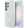 Lacoste PC/TPU Frosted Finish Gold Logo Magnetic Zadní Kryt pre Samsung Galaxy S26 Ultra White