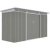 PENTA CZ s.r.o. Záhradný domček G21 GRAH 483 - 340 x 142 cm, metalická šedá