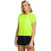Dámske funkčné tričko s krátkym rukávom Under Armour LAUNCH SHORTSLEEVE W žlté 1382434-731 - XS