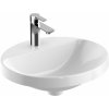 Geberit Variform umývadlo 50x45 cm oválny vstavané umývadlo biela 500.715.00.2