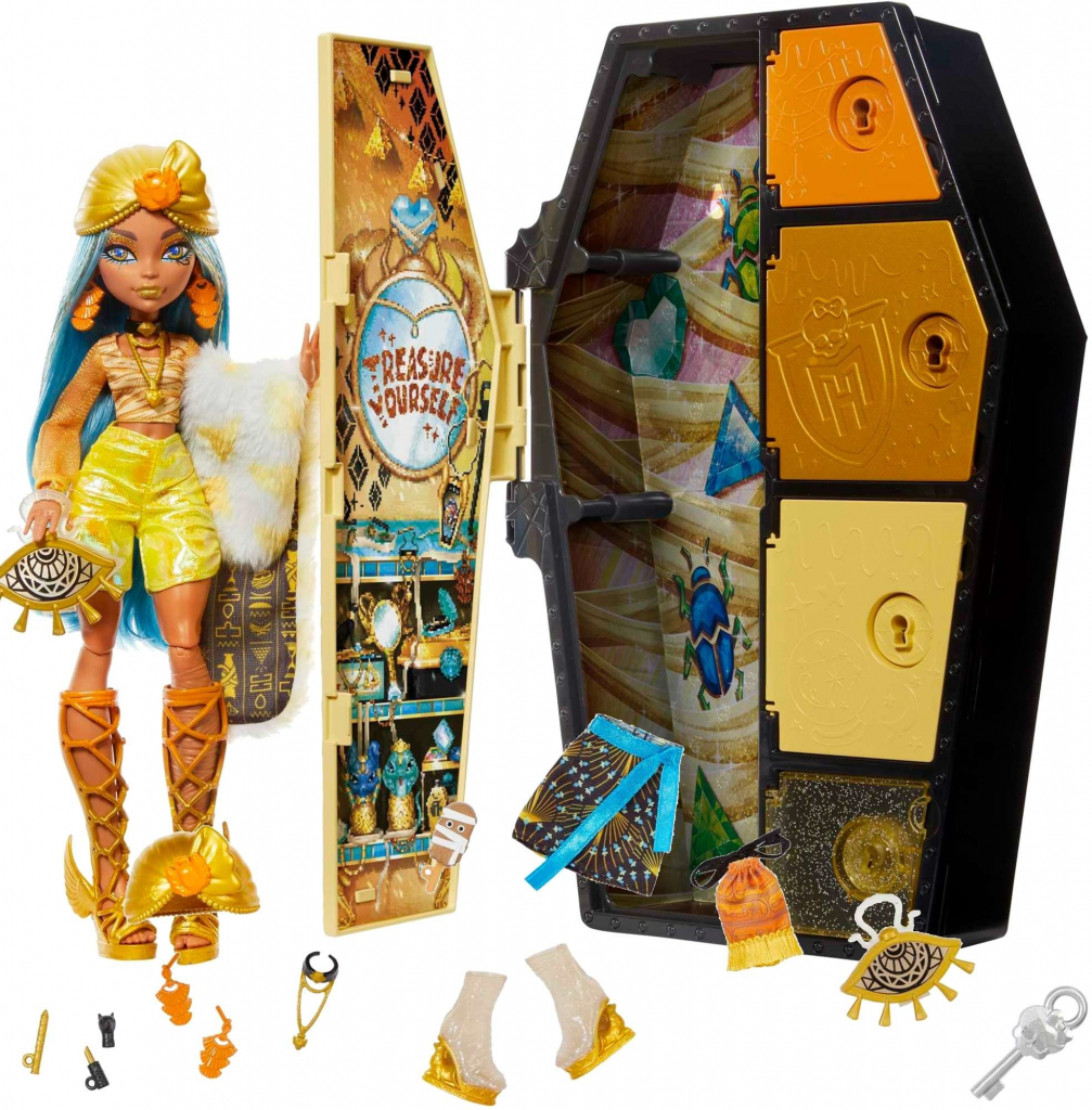 MATTEL Monster High Skulltimate Secrets CLEO DE NILE