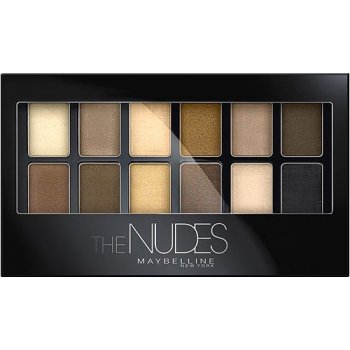 Maybelline paleta očných tieňov The Nudes 9,6 g