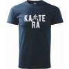 Karate bojovník - Tričko extra veľké (5-8XL) - 5XL ( Tmavomodrá (veľmi tmavá - skoro čierna) )