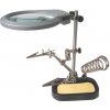 Tretia ruka s lupou 90 mm - 2x LED II