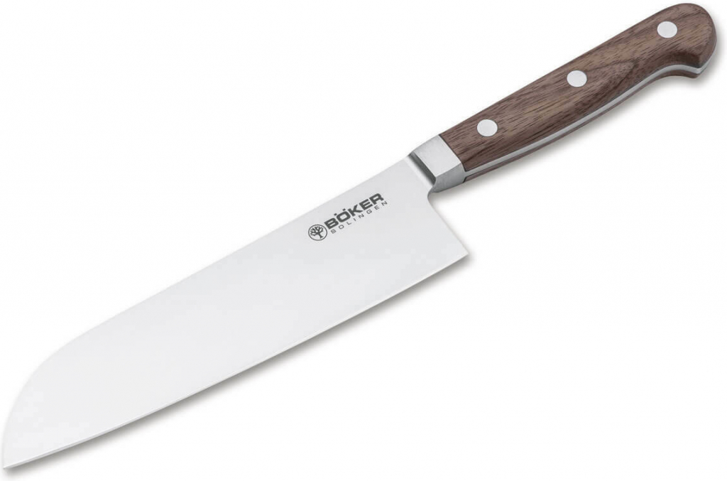 Böker Manufaktur Solingen 130905 Heritage Santoku šéfkuchársky nôž 17,8 cm