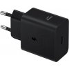 Samsung cestovní nabíječka EP-T4511XBE, Fast Charging 45W, USB-C + datový kabel USB-C, černá