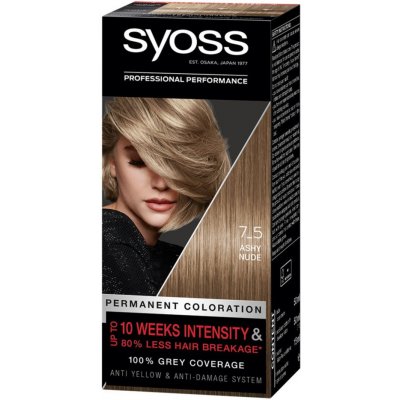 Syoss 7-5 prirodzený popolaý blond