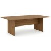 Rokovací stôl BASIC, 220x76x120cm, orech Dijon