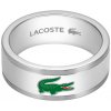 Lacoste Oceľový prsteň pre mužov Arthor 2040495