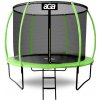 Aga SPORT EXCLUSIVE Trampolína 305 cm Svetlo zelená + ochranná sieť + rebrík (VÝPREDAJ)